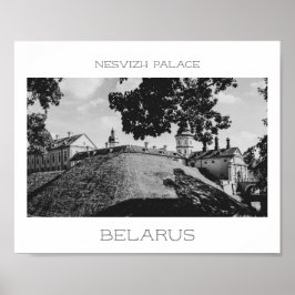 Weißrussland Nesvizh Palace Architecture Nature Po Poster