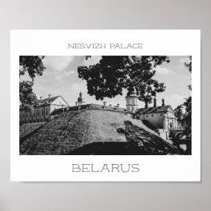 Weißrussland Nesvizh Palace Architecture Nature Po Poster
