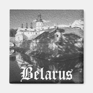 Weißrussland Neswisch-Palast Architektur Natur Mag Magnet