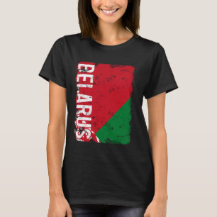 Weißrussland Pride Belarussische Flagge Roots Heri T-Shirt