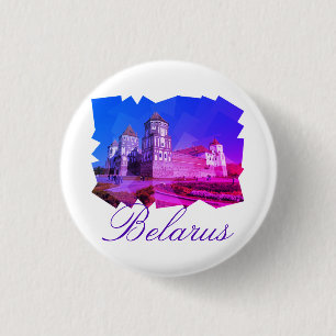Weißrussland Schloss Mir Architektur Button Pin