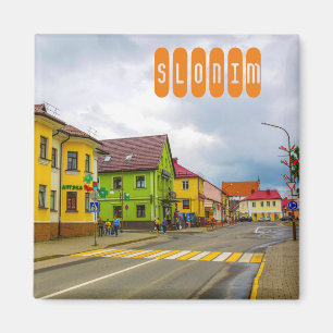 Weißrussland Slonim Life Cityscape Architektur Magnet