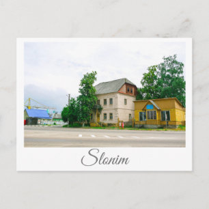 Weißrussland Slonim Life Cityscape Architektur Postkarte