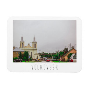 Weißrussland Volkovysk Stadt Architektur  Magnet