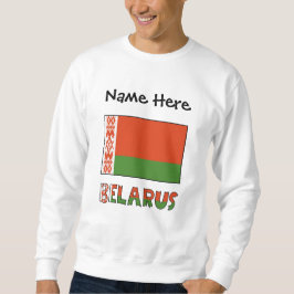 Weißrusslandflagge Personalisiert Sweatshirt