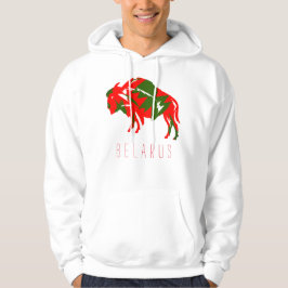 Weißrusslands Bison З б р е л у Б а р у с Hoodie