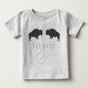 Weißrusslands Bison З у б р Б л е а р у Baby T-shirt