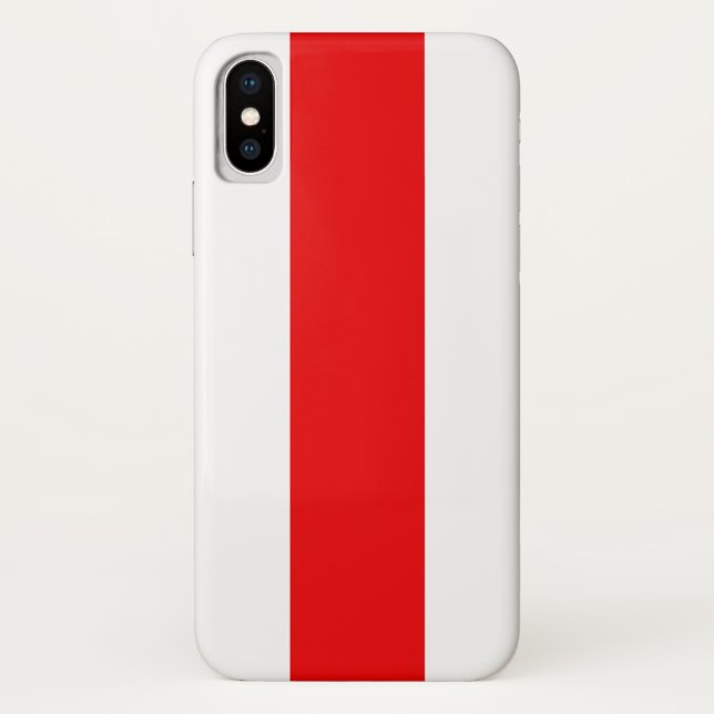 Weißrusslands Protestflaggensymbol Case-Mate iPhone Hülle (Rückseite)