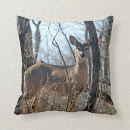 Weißschwanzhirsche Kissen