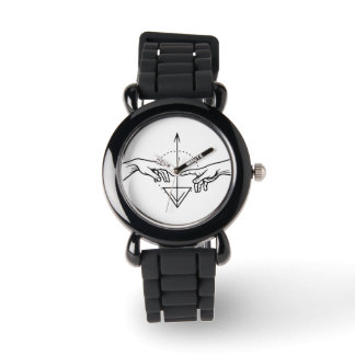 WeißSchwarz Armbanduhr