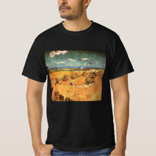 Weißstapel mit Sensenmann von Vincent van Gogh T-Shirt