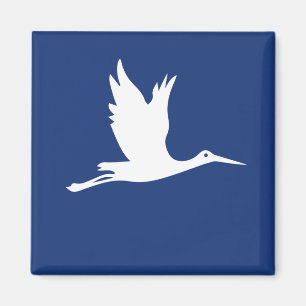 Weißstorch Magnet