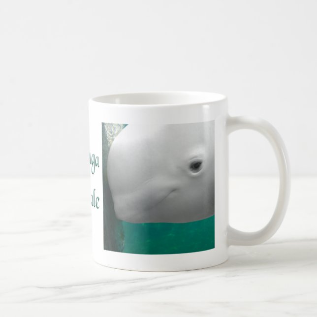 Weißwal-aufpassende Tasse (Rechts)