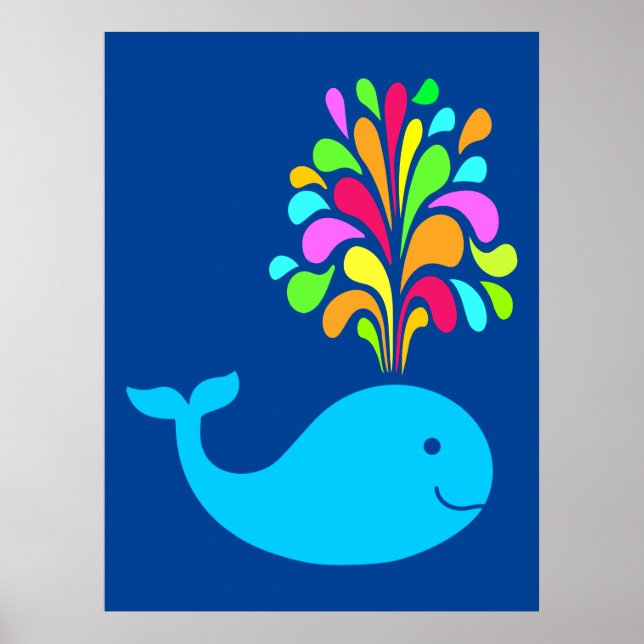 Weißwal Poster (Vorne)