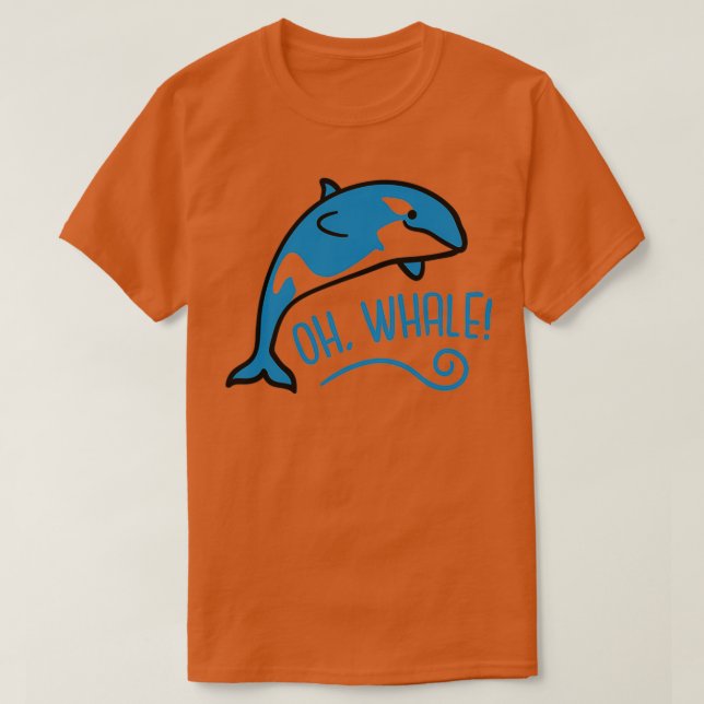 Weißwal T-Shirt (Design vorne)
