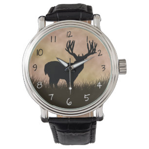 Weißwedelhirsch Armbanduhr