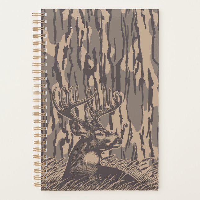 Weißwedelhirsch-Boden-Land Camouflage Jagd Wald Planer (Vorderseite)