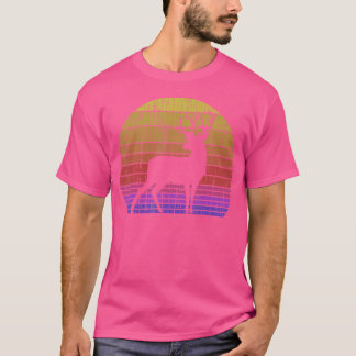 Weißwedelhirsch-Jagd-Outdoorsman-Jäger T-Shirt