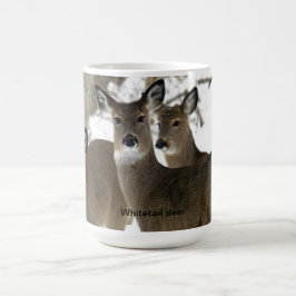 Weißwedelhirsch Tasse