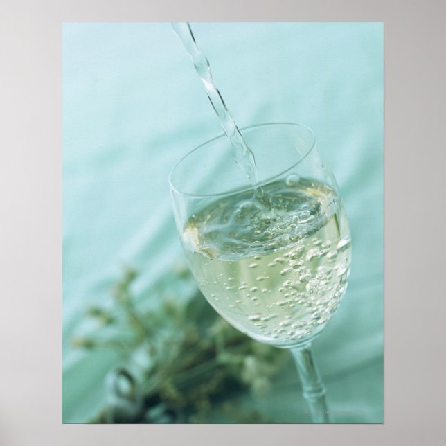 Weißwein Poster (Vorne)