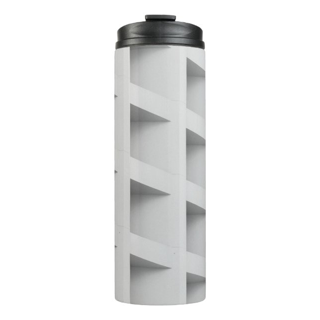 Weißwürfel Thermosbecher (Vorderseite)