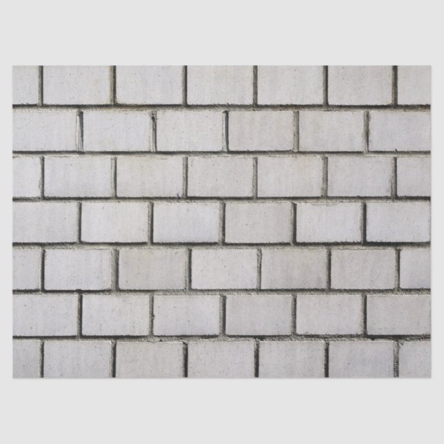 Weißziegelpapier Seidenpapier (Vorderseite)