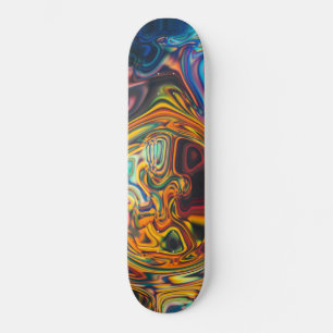 Weit auseinander veränderter Staat Skateboard