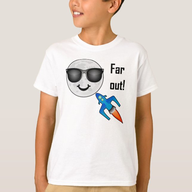 Weit aussehendes Design - Kids-T - Shirt (Vorderseite)