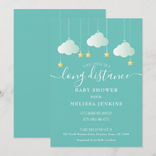 Weit entfernter Dusche / Streuung per Post Einladung