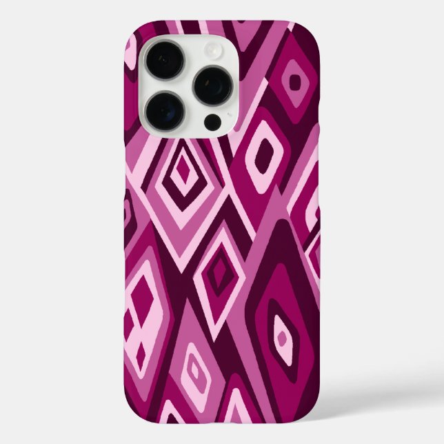 Weit entfernter Retro-Abstrakter psychedelischer M Case-Mate iPhone Hülle (Rückseite)