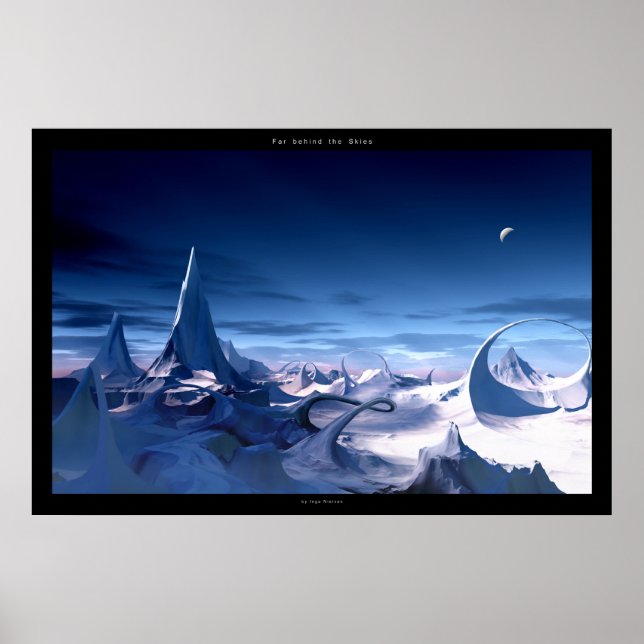 Weit hinter dem Himmel Poster (Vorne)