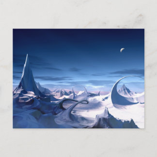 Weit hinter dem Himmel Postkarte