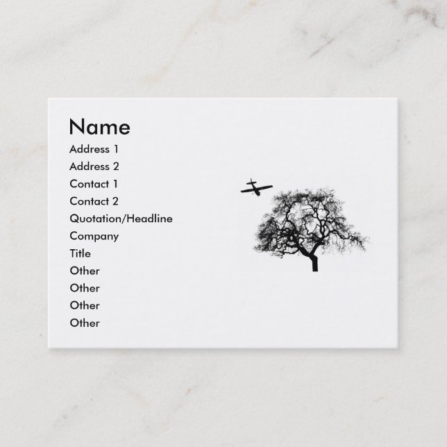 weit und weg visitenkarte (Vorderseite)