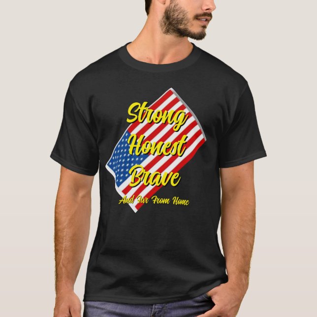 Weit weg vom Zuhause-T - Shirt (Vorderseite)