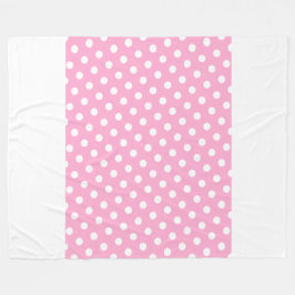 Weite Fun Chic Pastellfarben Pink Weiße Streifen P Fleecedecke
