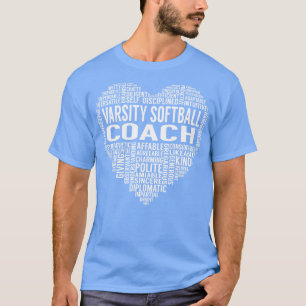 Weite Softball-Trainerherz T-Shirt