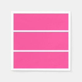 Weite Sporty fett helle, cremefarbene, rosa Streif Serviette