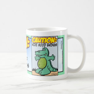 Weite Stimmungsschwankungen Kaffeetasse