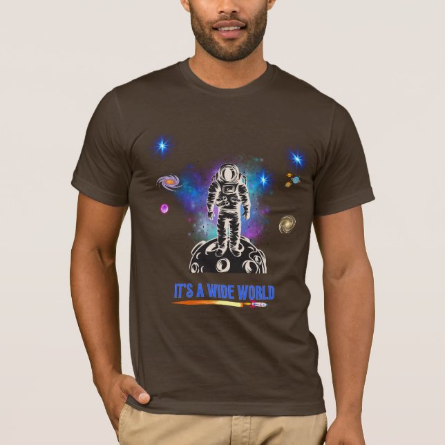 weite Welt T-Shirt (Vorderseite)