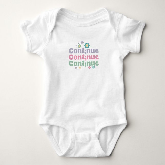 Weiter Baby Strampler (Vorderseite)