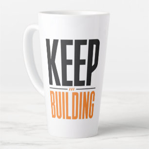 WEITER BAUEN MILCHTASSE