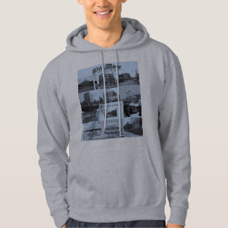 Weiter Felsen Hoodie