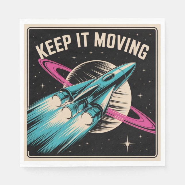 Weiter geht's serviette (Vorderseite)