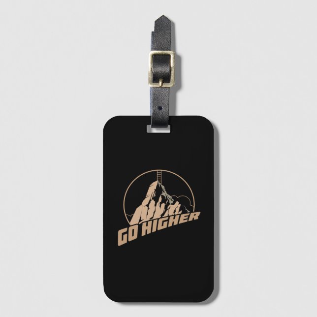 Weiter Gepäckanhänger (Vorderseite Vertikal)