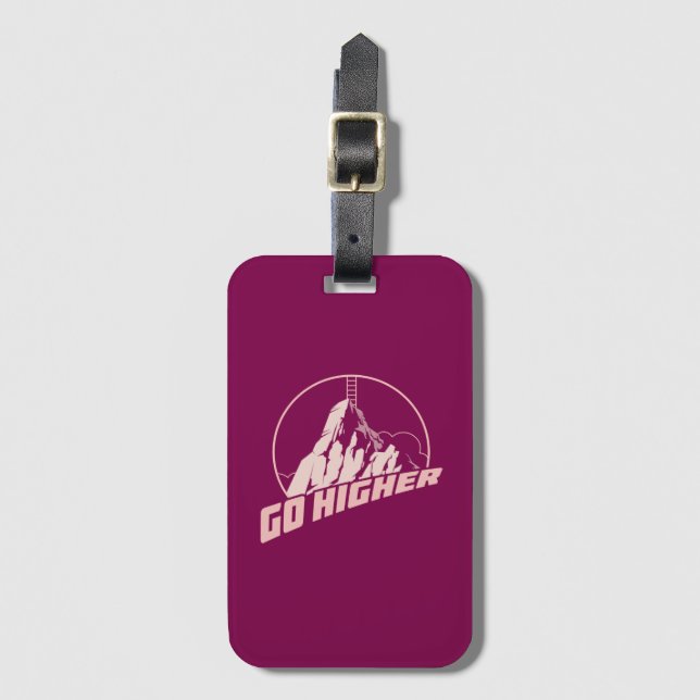 Weiter Gepäckanhänger (Vorderseite Vertikal)