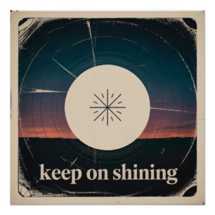Weiter Glänzen Poster