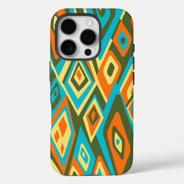 Weiter heraus Retro abstrakter Casemate iPhone 5 Case-Mate iPhone Hülle (Rückseite)