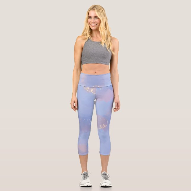 Weiter Machen Capri Leggings (Vorderseite)