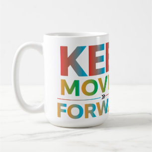 Weiter Vorwärts Bewegen Kaffeetasse