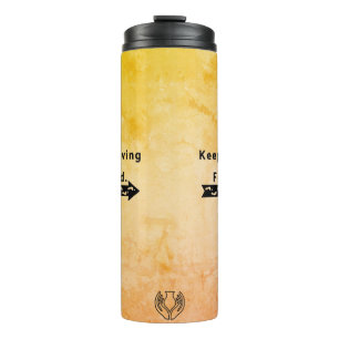 Weiter Vorwärts Thermosbecher